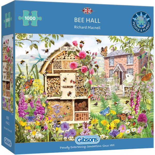 Puzzel Gibsons Bee Hall 1000 stukjes