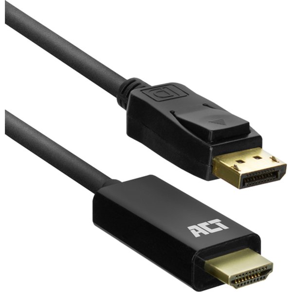 Kabel ACT DisplayPort naar HDMI 1,8 meter