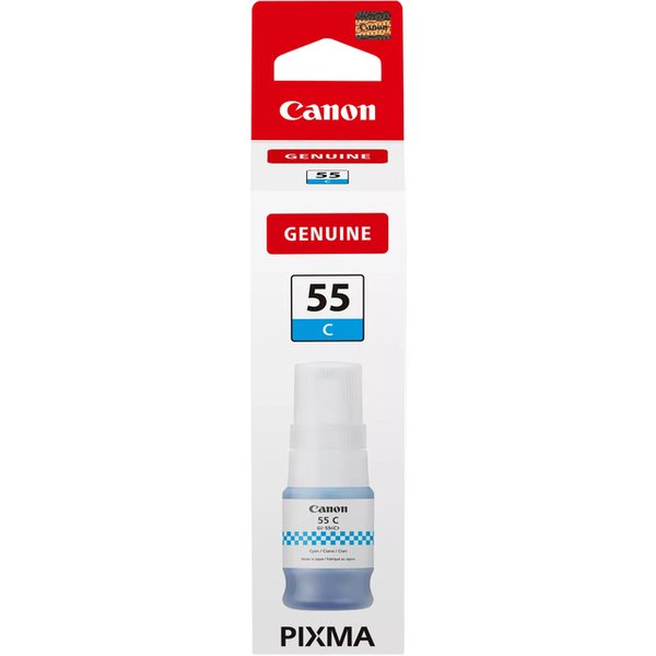 Navulinkt Canon GI-55 blauw