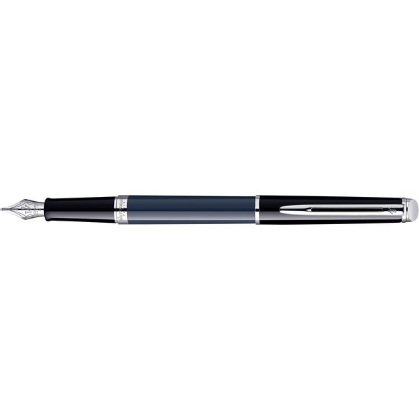 Vulpen Waterman Hémisphère Colour Blocking black en blue CT medium