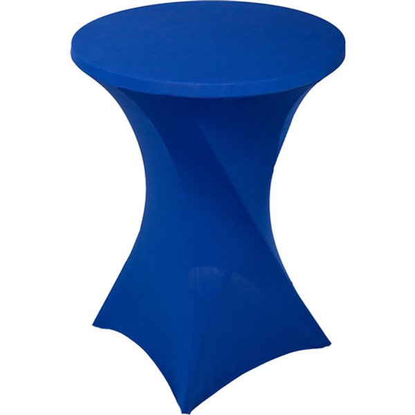 Tafelrok BRASQ voor statafel 80cm blauw