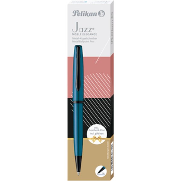 Balpen Pelikan Jazz Noble Elegance K36 medium aquamarine