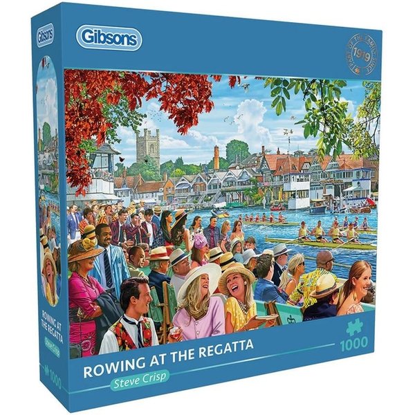 Puzzel Gibsons Rowing at the Regatta 1000 stukjes