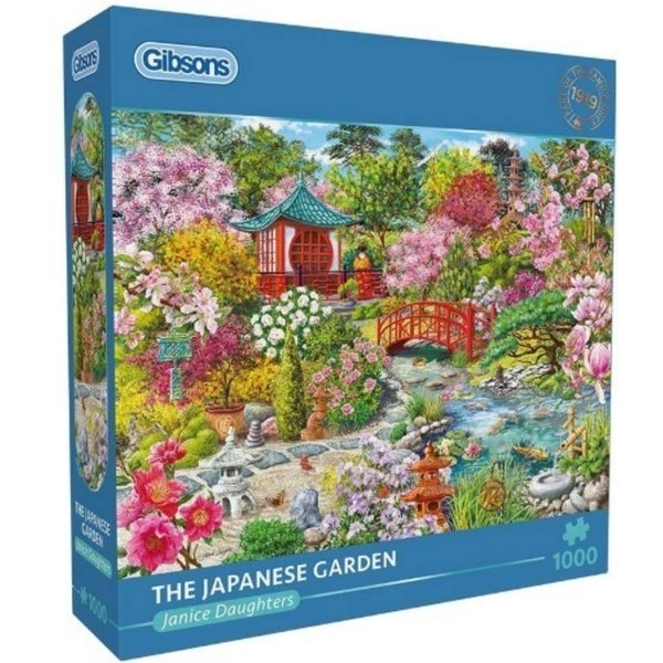 Puzzel Gibsons Japanese Garden 1000 stukjes