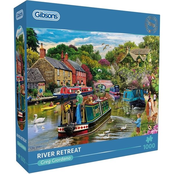 Puzzel Gibsons River Retreat 1000 stukjes