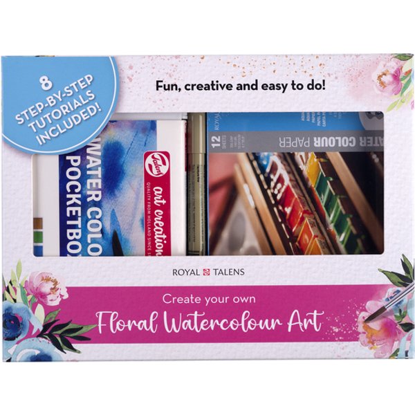 Aquarelverfset Talens Art Creation Floral Watercolour Art assorti