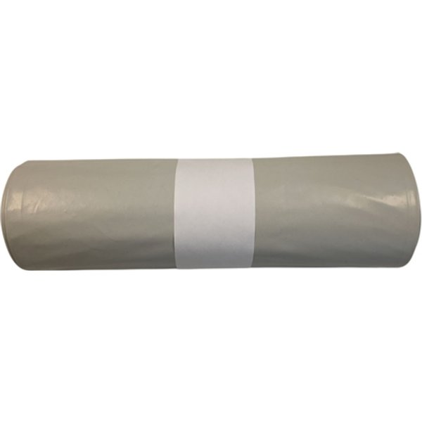 Afvalzak Propsac LDPE T100R 90x120cm 190L wit rol à 10 stuks