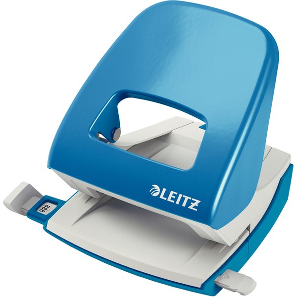 Perforator Leitz NeXXt 5008 metaal 30 vel lichtblauw