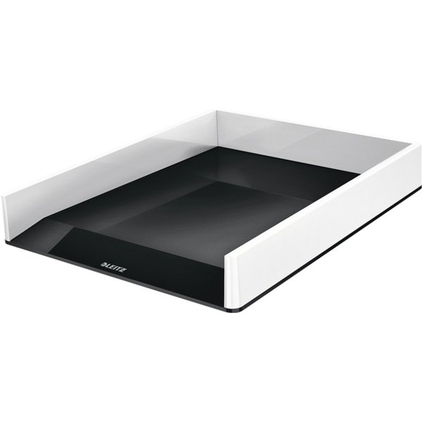 Brievenbak Leitz WOW A4 wit/zwart