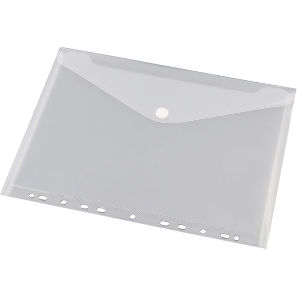 Enveloptas Europel A4 240x310mm 11-gaats PP transparant wit
