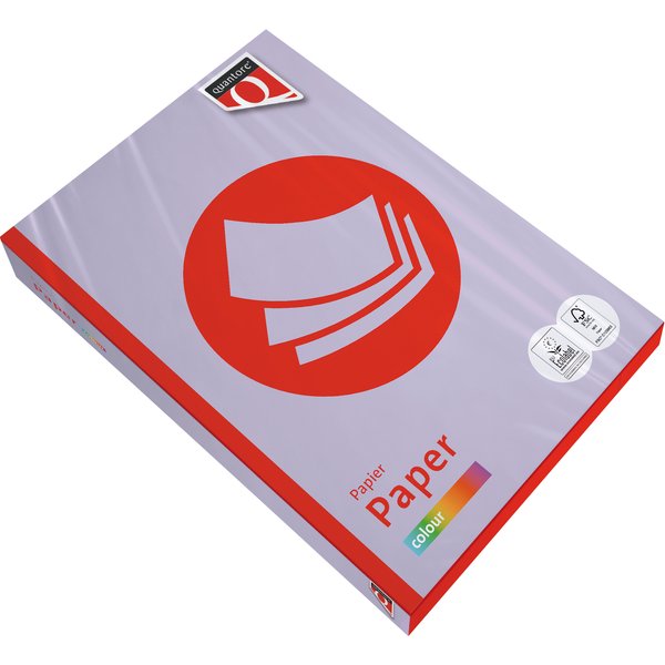 Kopieerpapier Quantore Colour A4 120gr lila 250 vel