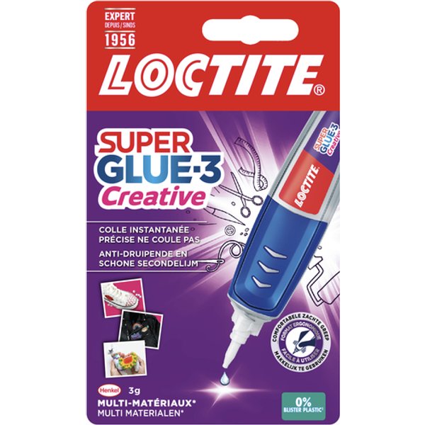Secondelijm Loctite Perfect Pen 3 gram op blister