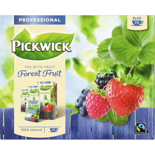 Thee Pickwick Fair Trade forest fruit 25x1.5gr