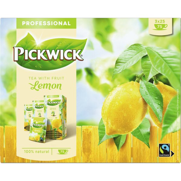 Thee Pickwick Fair Trade lemon 25x1.5gr