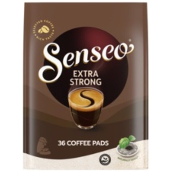 Koffiepads Douwe Egberts Senseo extra strong 36 stuks