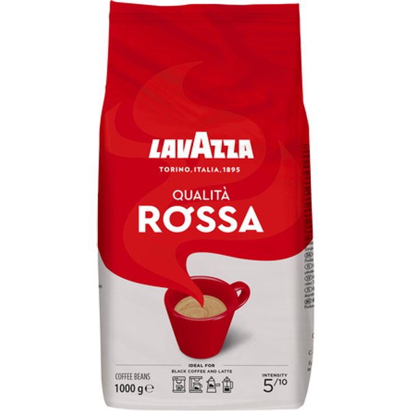 Koffie Lavazza bonen Qualita Rossa 1000gr