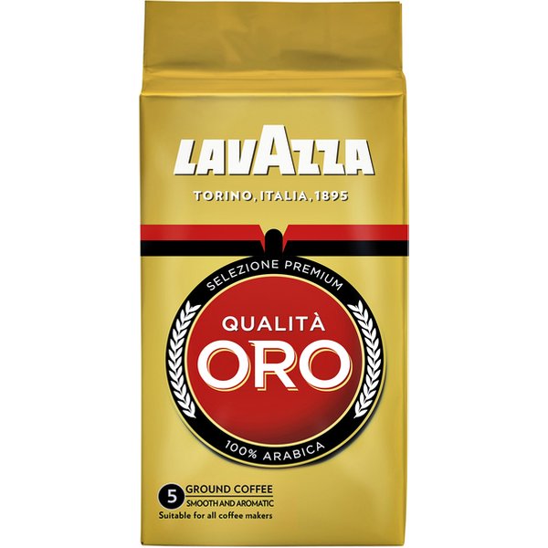 Koffie Lavazza gemalen Qualita Oro 250gr