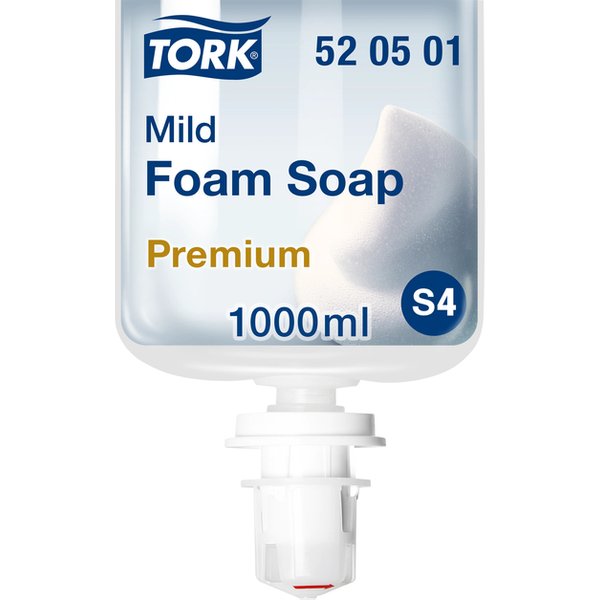 Handzeep Tork S4 Premium schuim 1000ml mild 520501