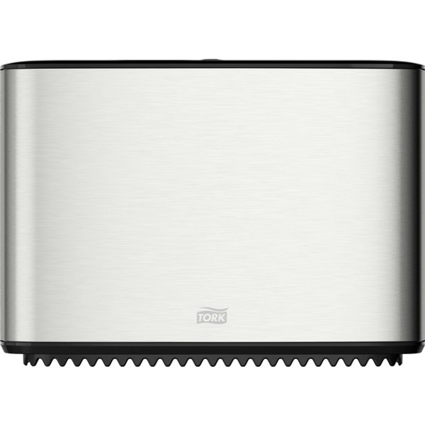 Toiletpapierdispenser Tork Image Lijn Mini jumborol T2 Image-Gesloten- rvs 460006