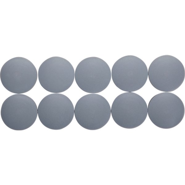 Magneet MAUL Solid 38mm 2500gr grijs 10 stuks