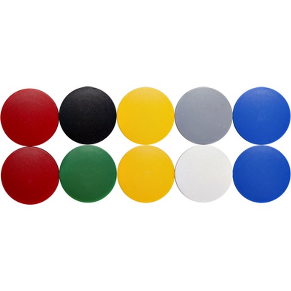 Magneet MAUL Solid 38mm 2500gr assorti 10 stuks