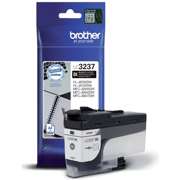 Inktcartridge Brother LC-3237BK zwart