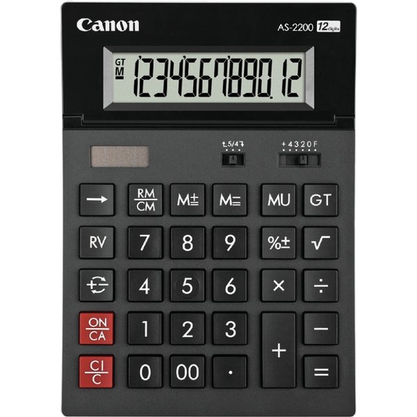 Rekenmachine Canon AS-2200