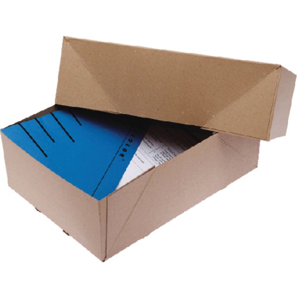 Paraatdoos CleverPack A4 307x220x108mm voor 1000 vel bruin pak à 10st