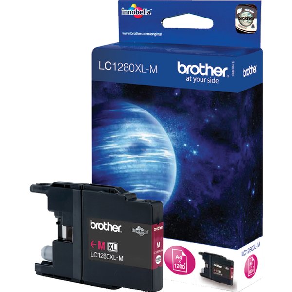 Inktcartridge Brother LC-1280XLM rood