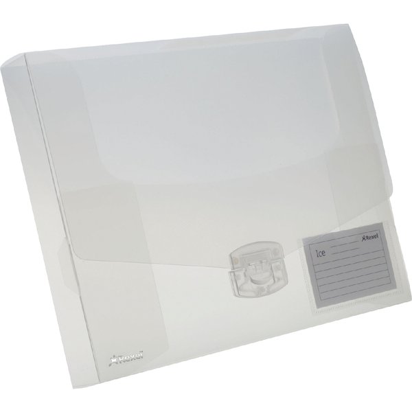 Elastobox Rexel ice A4+ 40mm transparant