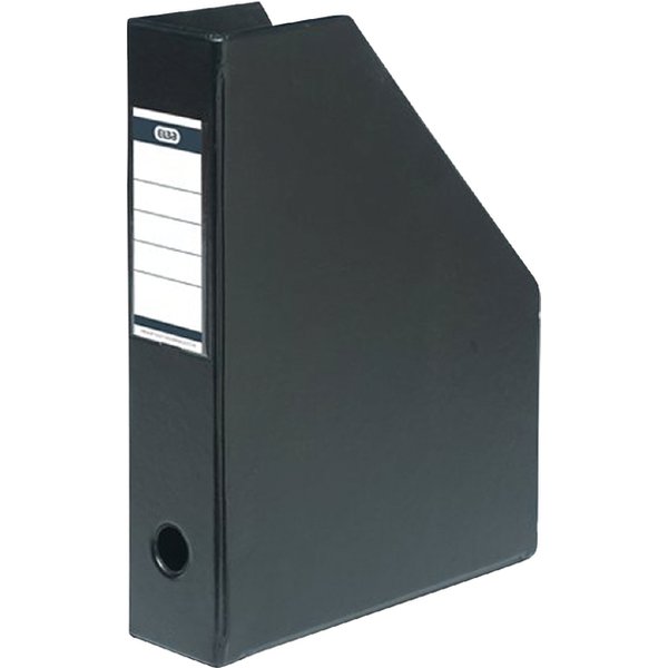 Tijdschriftcassette Elba A4 zwart