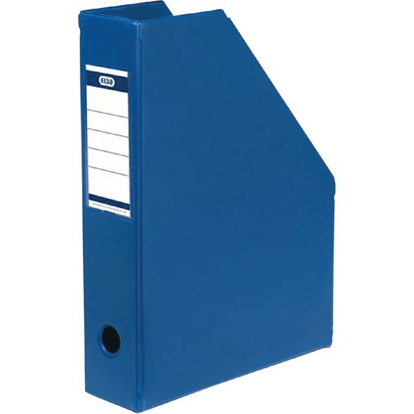 Tijdschriftcassette Elba A4 donkerblauw