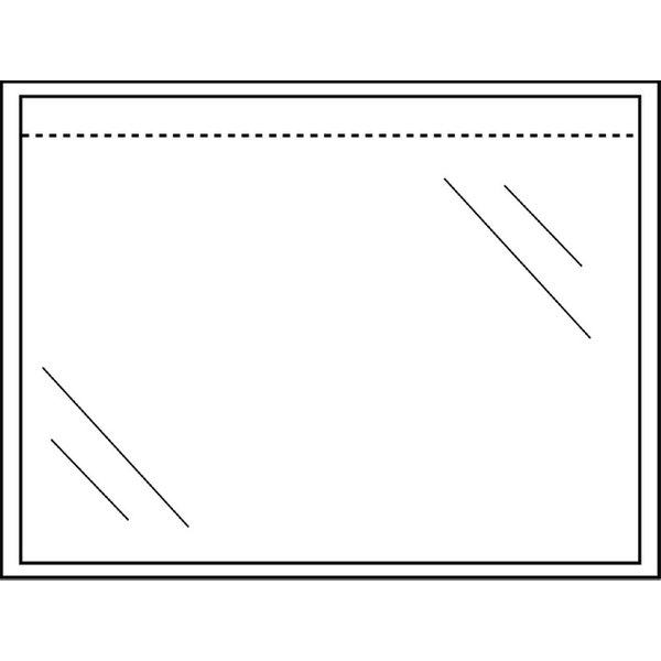 Paklijstenvelop Quantore zelfklevend onbedrukt 162x122mm 1000 stuks