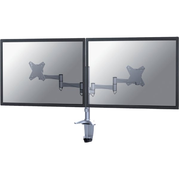 Monitorarm Neomounts D1330D 2x10-27" zilvergrijs