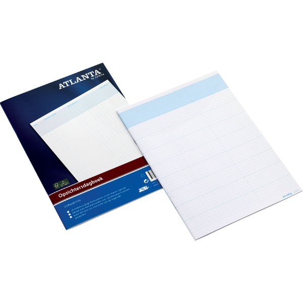 Opzichtersdagboek Djois Atlanta 294x207mm 20vel wit