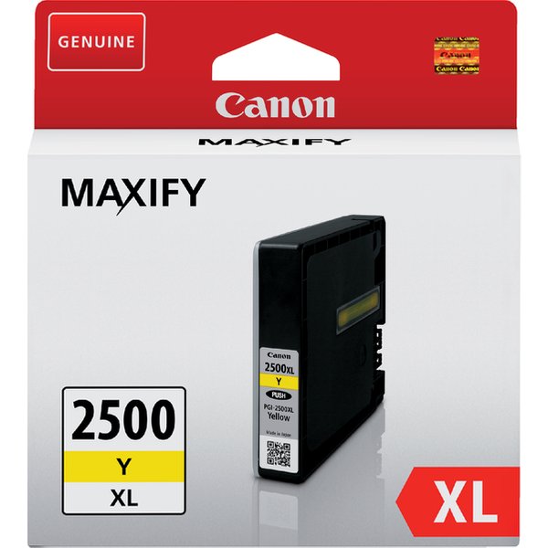 Inktcartridge Canon PGI-2500XL geel