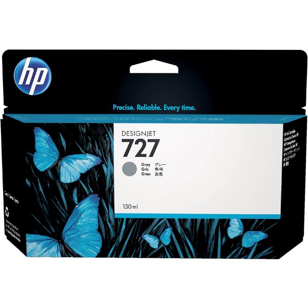 Inktcartridge HP B3P24A 727 grijs