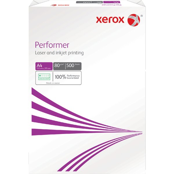 Kopieerpapier Xerox Performer A4 80gr wit 500 vel