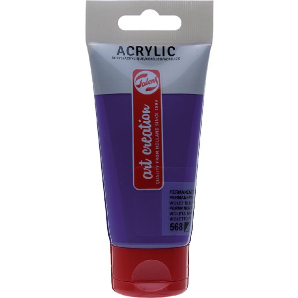 Acrylverf Talens Art Creation 568 permanentblauwviolet tube à 75ml