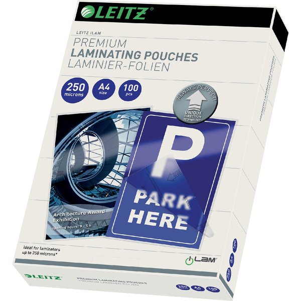 Lamineerhoes Leitz iLAM A4 2x250micron 100 stuks