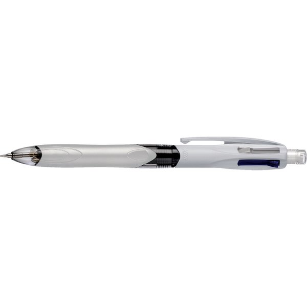 Balpen Bic 3kleuren met vulpotlood HB 0.7mm medium wit