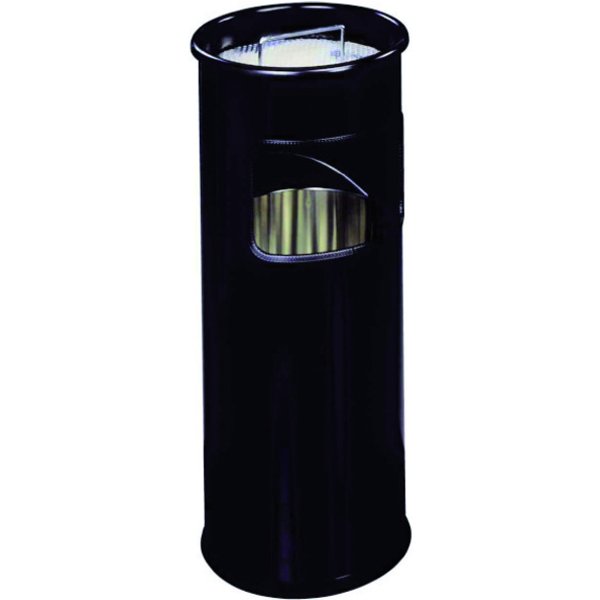 As-papierbak Durable 3330-01 rond zwart