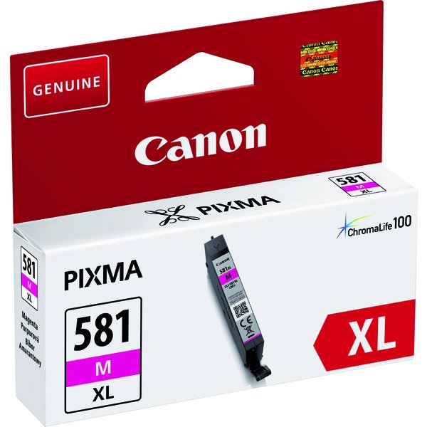 Inktcartridge Canon CLI-581XL rood
