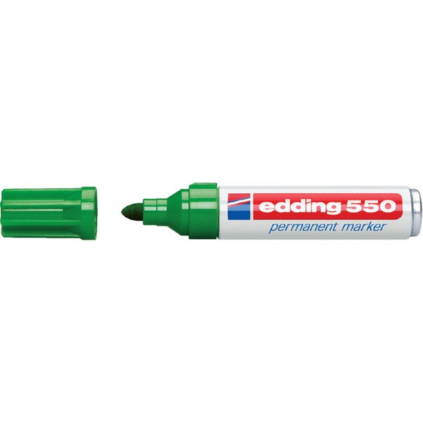 Viltstift edding 550 rond 3-4mm groen