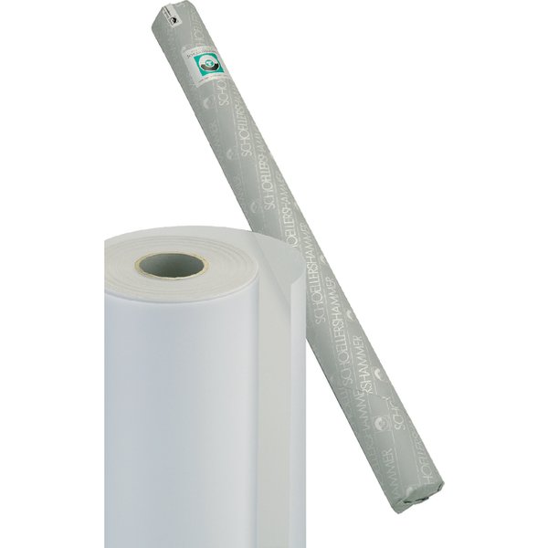 Tekenpapier Schoellershammer 75cmx20m 90-95gr transparant