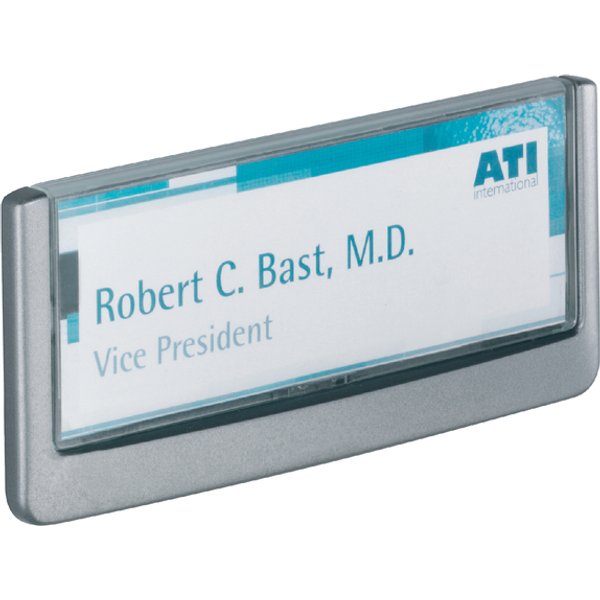 Deurbordje Durable Click sign 149x52,5mm grafiet