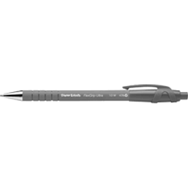 Balpen Paper Mate Flexgrip Ultra medium zwart valuepack 30+6 gratis
