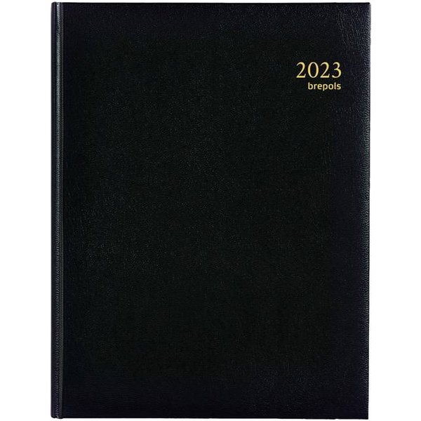 Agenda 2027 Brepols Timing Lima 7dagen/2pagina's zestalig zwart