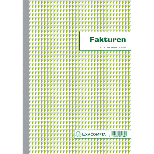 Facturenboek Exacompta Manifold dupli 50vel Nl