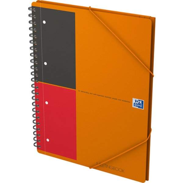Spiraalblok Oxford International Meetingbook A4+ 160 pagina's lijn